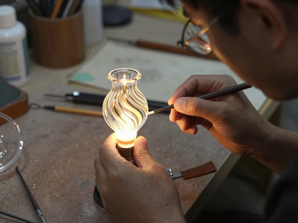 Elegantcategory artisan creating signature piece