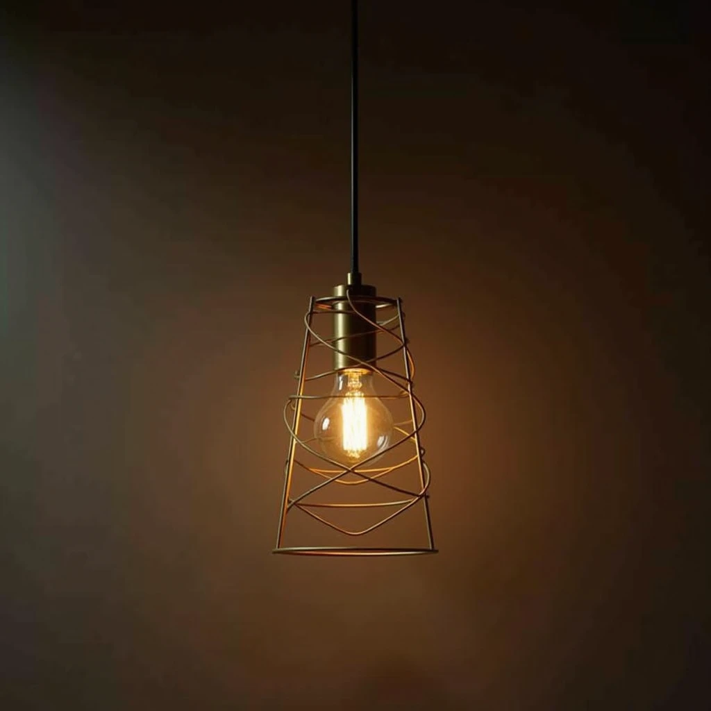 Artisan brass pendant lamp by Elegantcategory