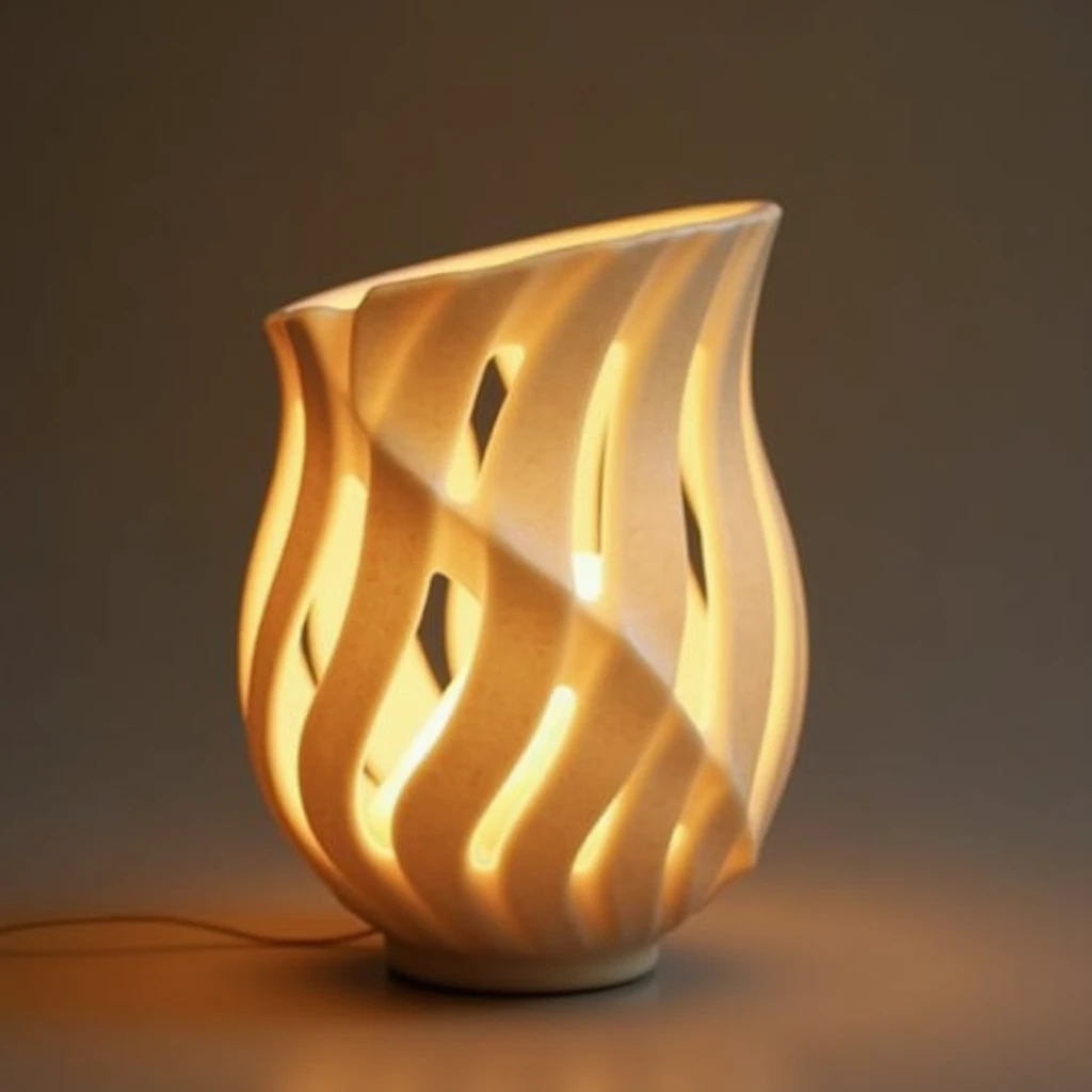 Ceramic table lamp by Elegantcategory